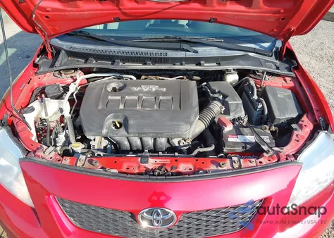 2009 Toyota Corolla Le z USA, uszkodzony, nr VIN 2T1BU40EX9C102540